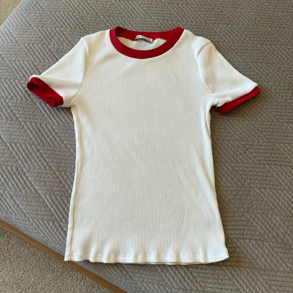 Zara ribbed T-Shirt
